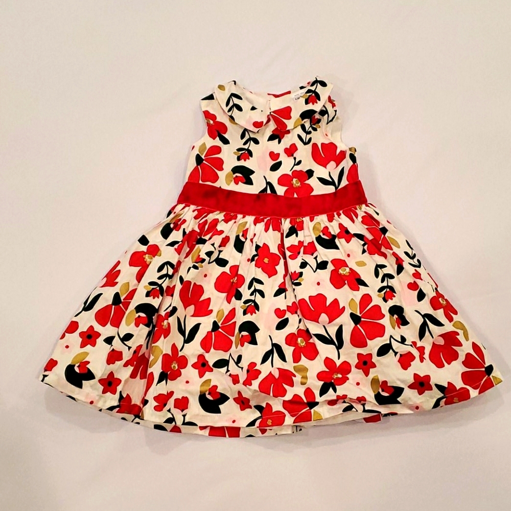 Carter's toddler Girl Floral Sunday Dress (12M)
